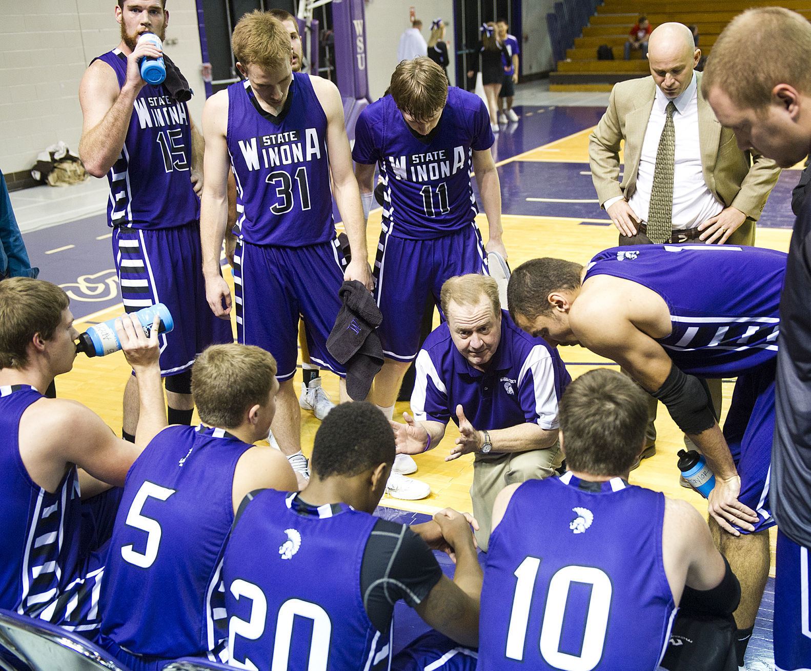 Mike Leaf at Winona State University